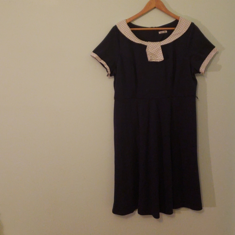 Sweet navy dress